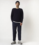 Ribbed Pullover - Dark Navy