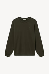 Oversized Crewneck Sweatshirt - Moss