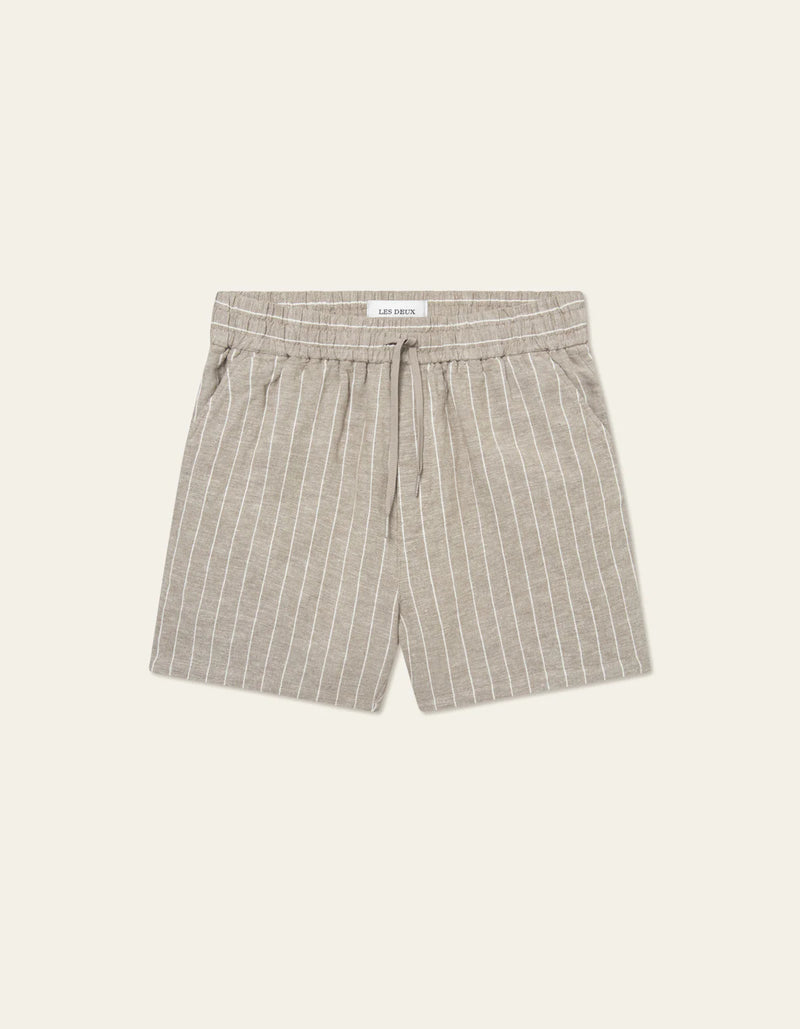 Otto Linen Shorts - Walnut