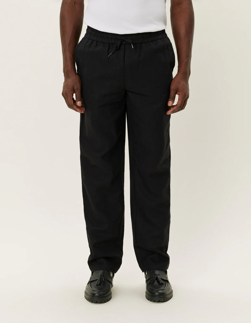 Patrick Linen Pants - Black