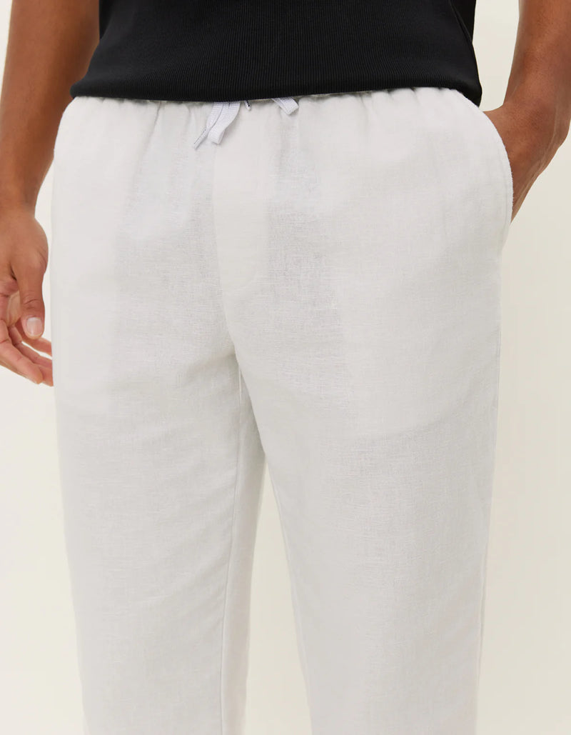 Patrick Linen Pants - White