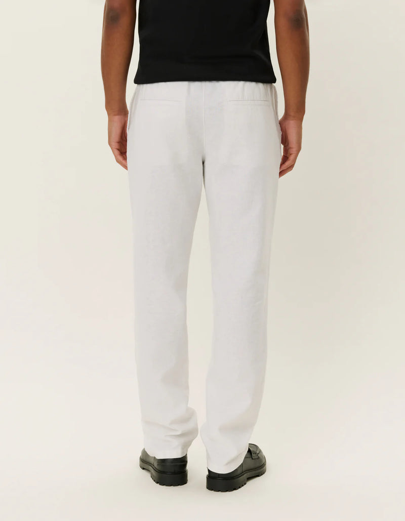 Patrick Linen Pants - White