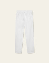 Patrick Linen Pants - White