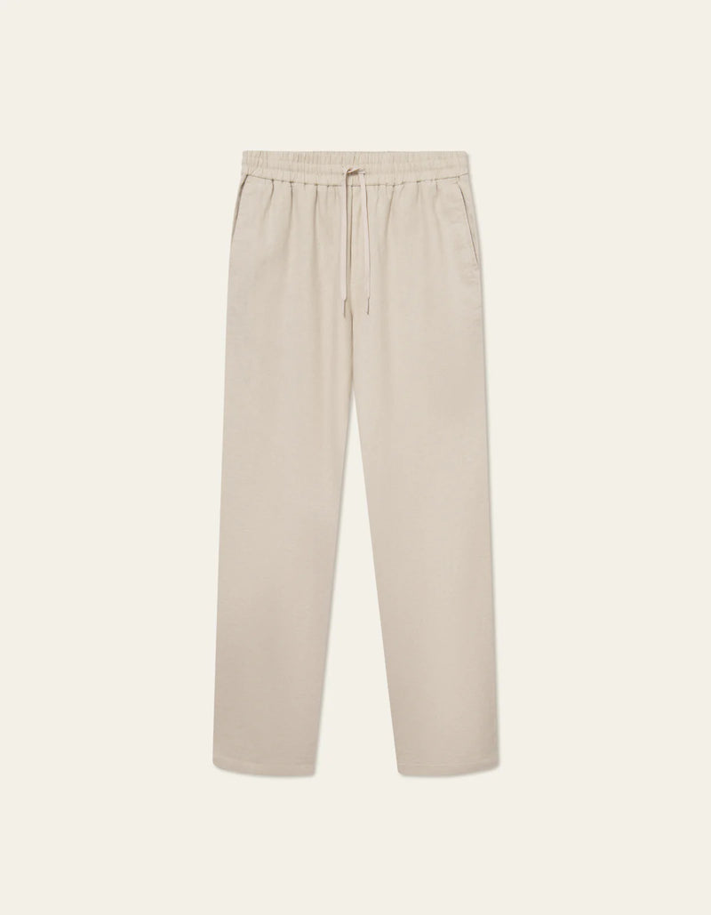 Patrick Linen Pants - Light Sand