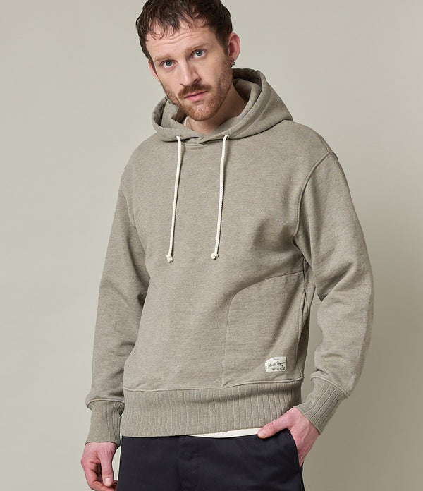 Relaxed Hoodie - Grey Melange