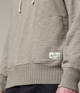 Relaxed Hoodie - Grey Melange