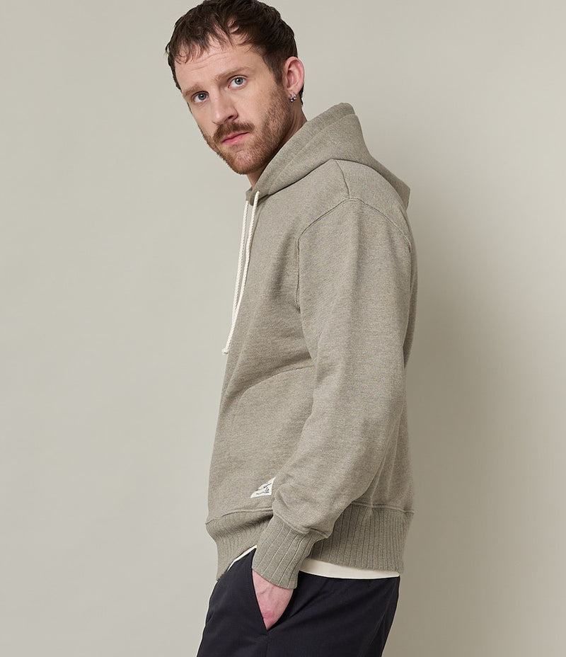 Relaxed Hoodie - Grey Melange