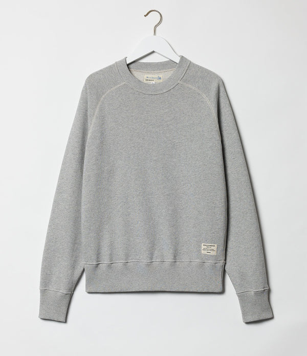 Relaxed Crewneck - Heather Grey