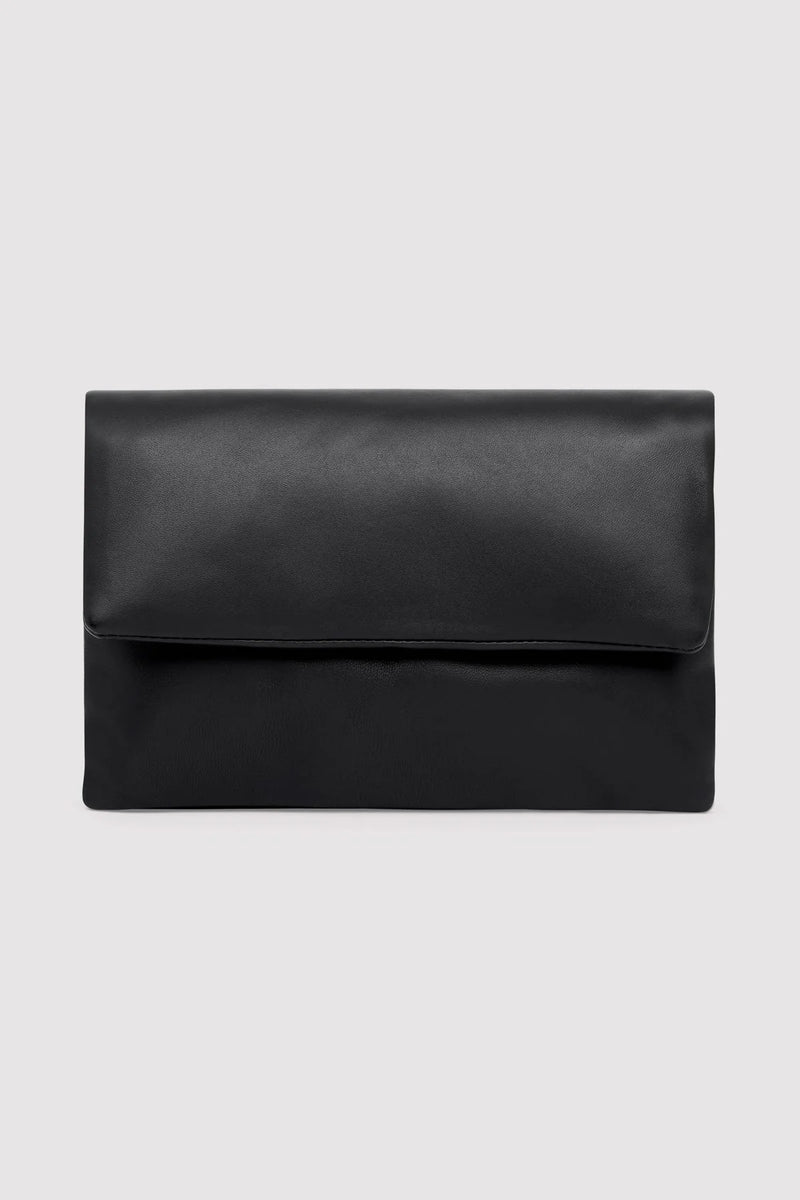 Dual Envelope Clutch - Black