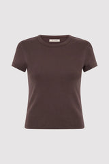 Organic Cotton Baby Tee - Raisin