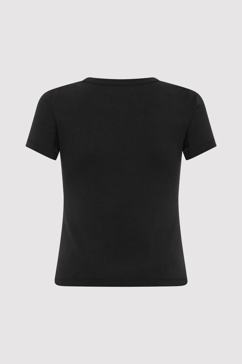 Organic Cotton Baby Tee - Jet Black