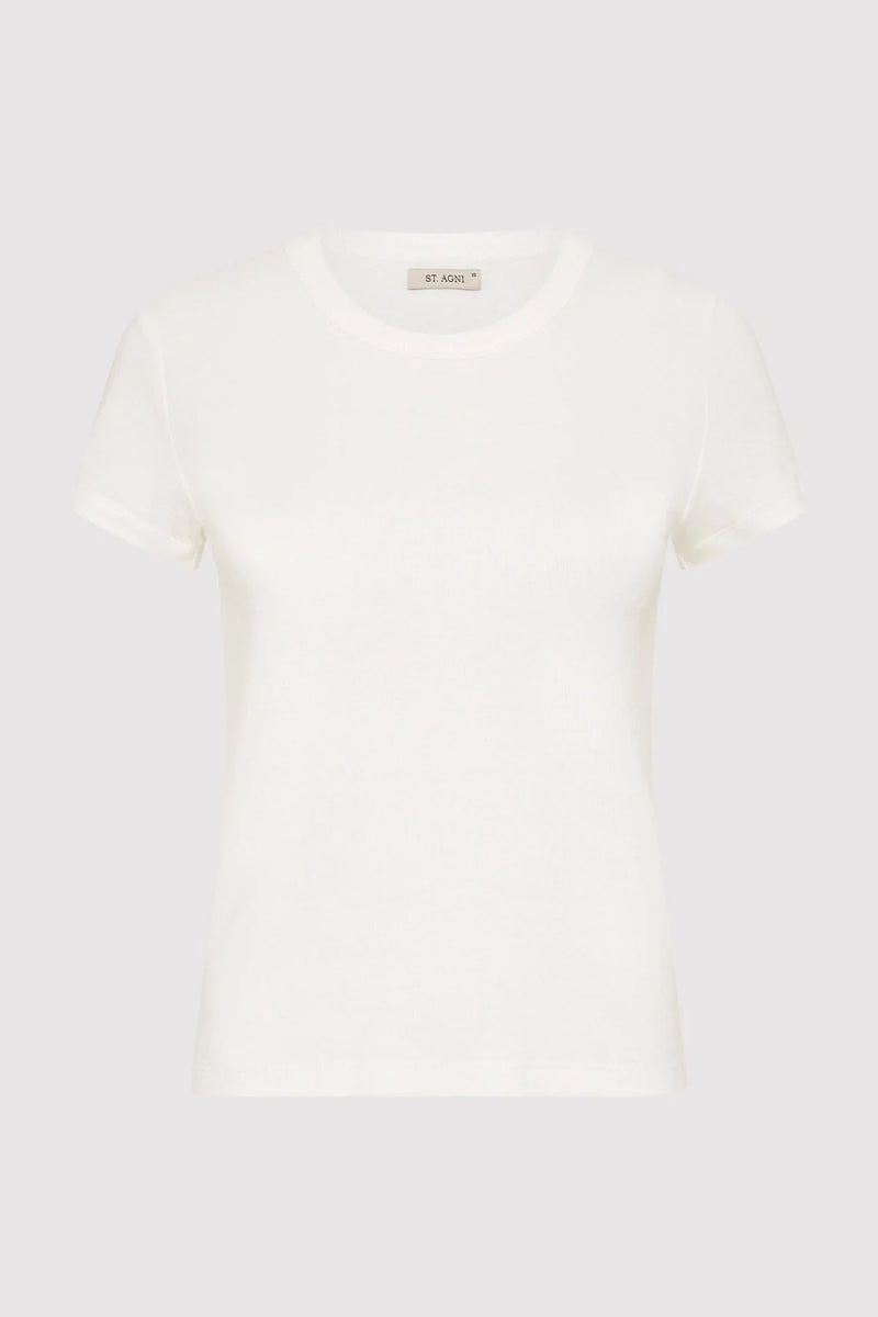 Organic Cotton Baby Tee - White