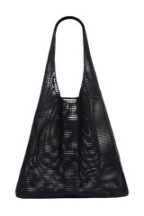 Perforated Soft Tote - Black