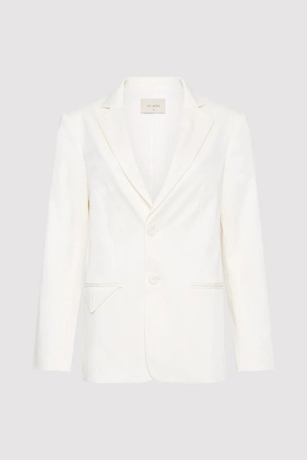 Origami Pocket Blazer - Off-White