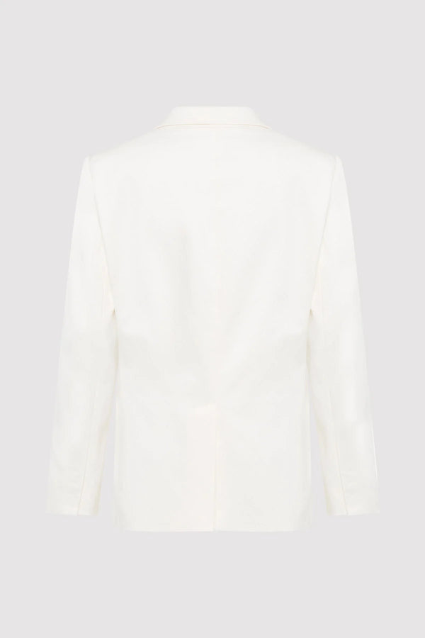 Origami Pocket Blazer - Off-White