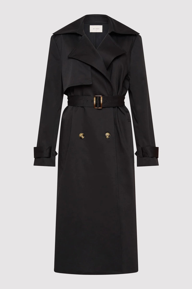 Classic Trench Coat - Black