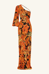 Santos Maxi Dress - Tangerine