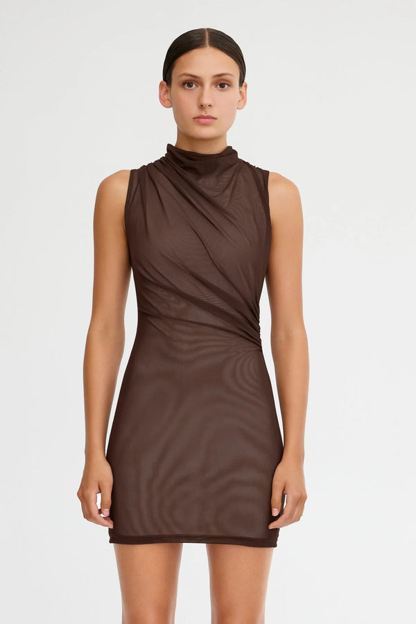 Nina Dress - Chocolate