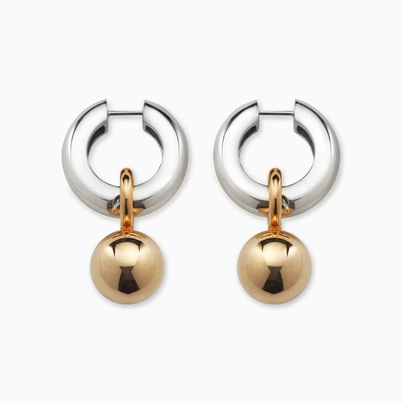 Sonia Earrings - Silver/Gold