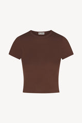 Short Sleeve Baby Tee - Chocolate