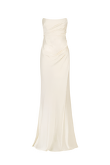 Cumulus Strapless Dress - Ivory