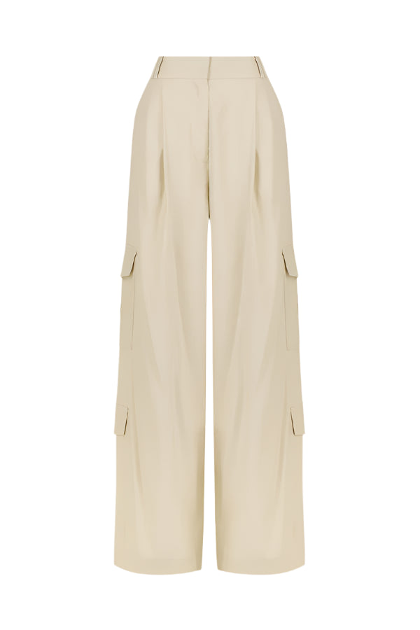 Kasbah Slouch Cargo Pant - Beige