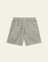 Tapestry Shorts - Ivory Green Jade