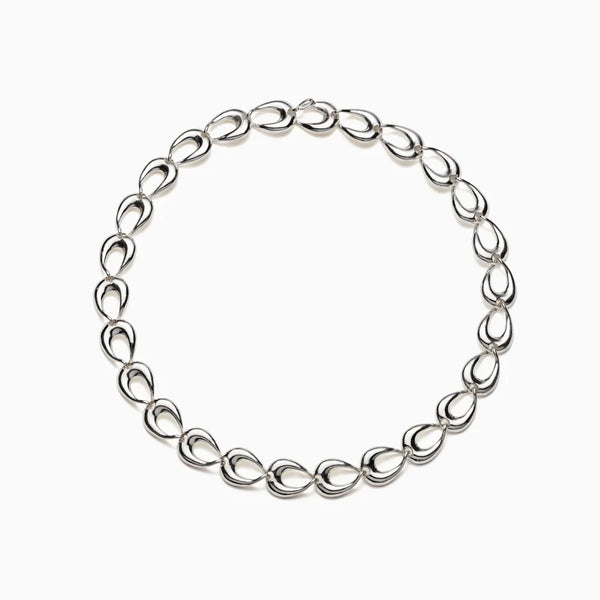 Thin Tilda Necklace - Silver