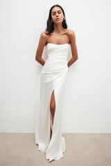 Cumulus Strapless Dress - Ivory