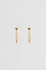 Verso Drop Earrings - Gold