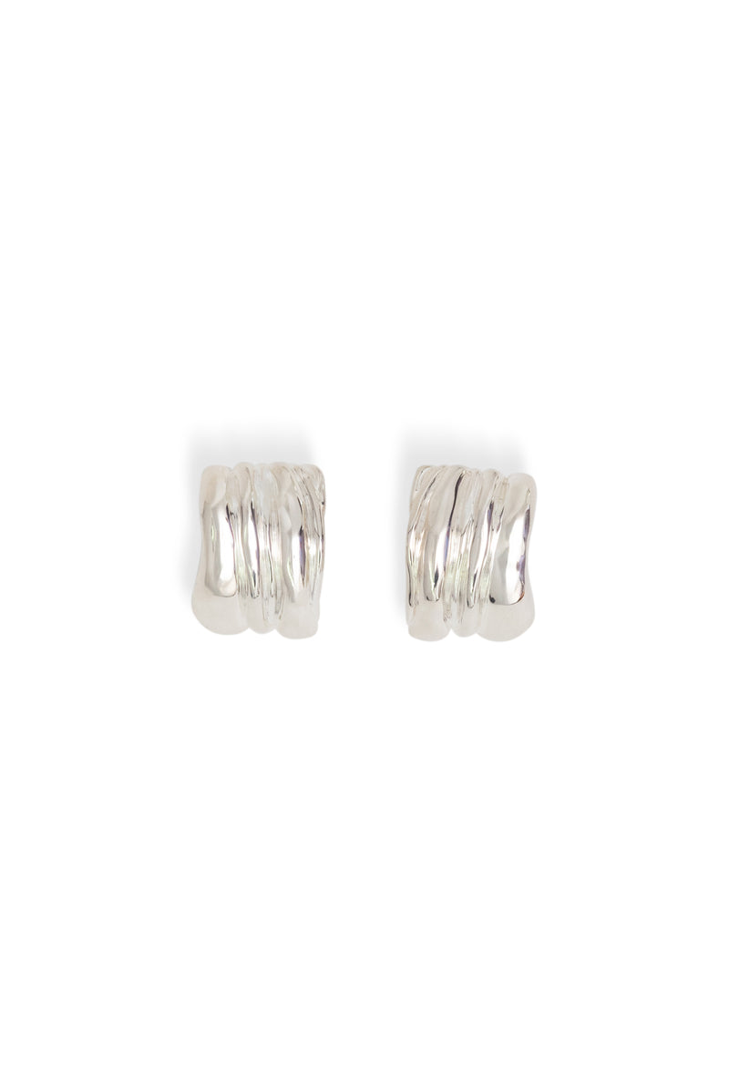 Vertigo Earrings - Silver