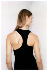 Asym Racer Dress - Black