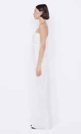 Emilia Strapless Dress - Ivory