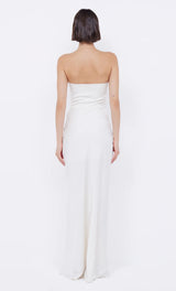 Emilia Strapless Dress - Ivory