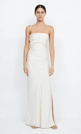 Emilia Draped Dress - Ivory