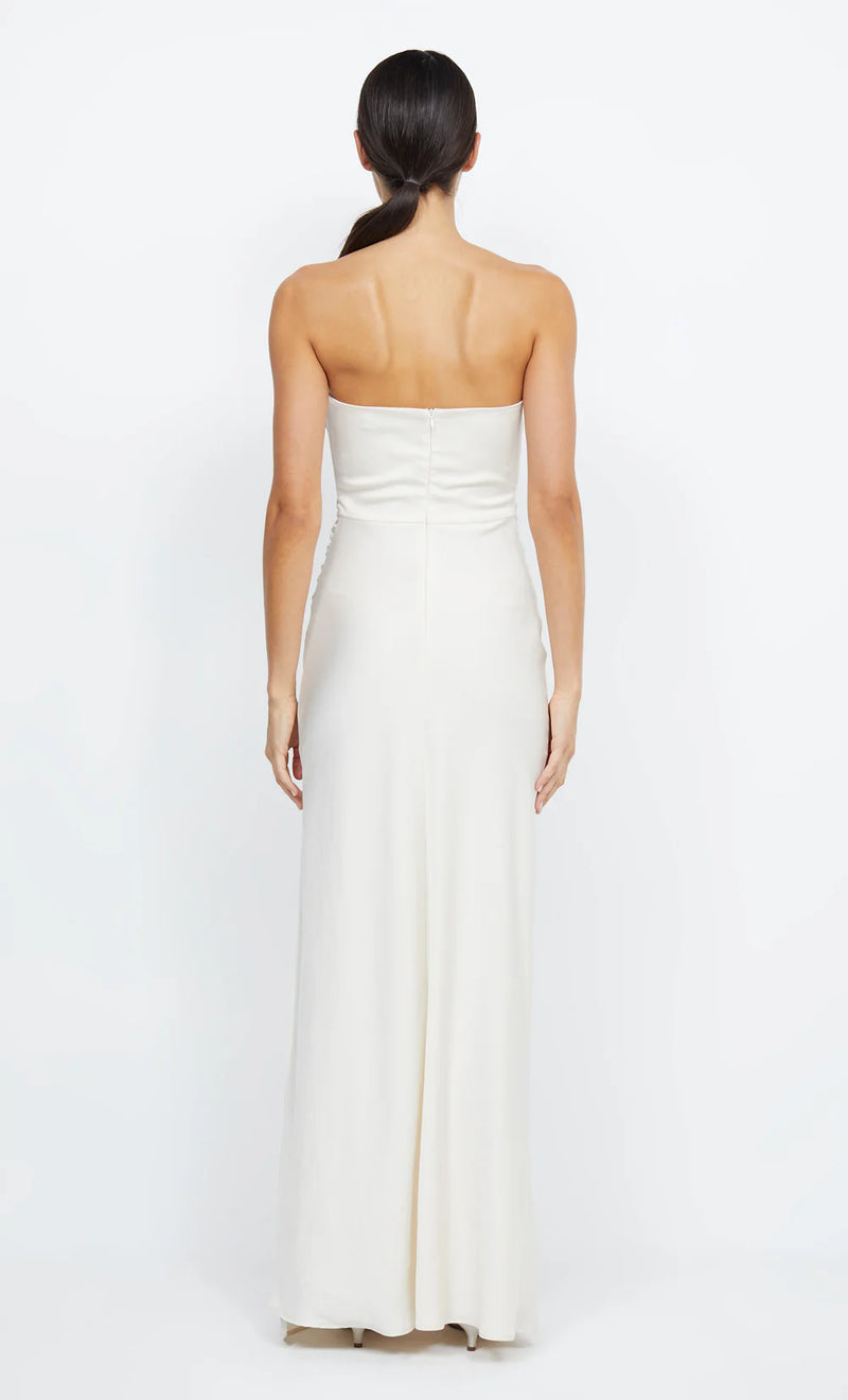 Emilia Draped Dress - Ivory