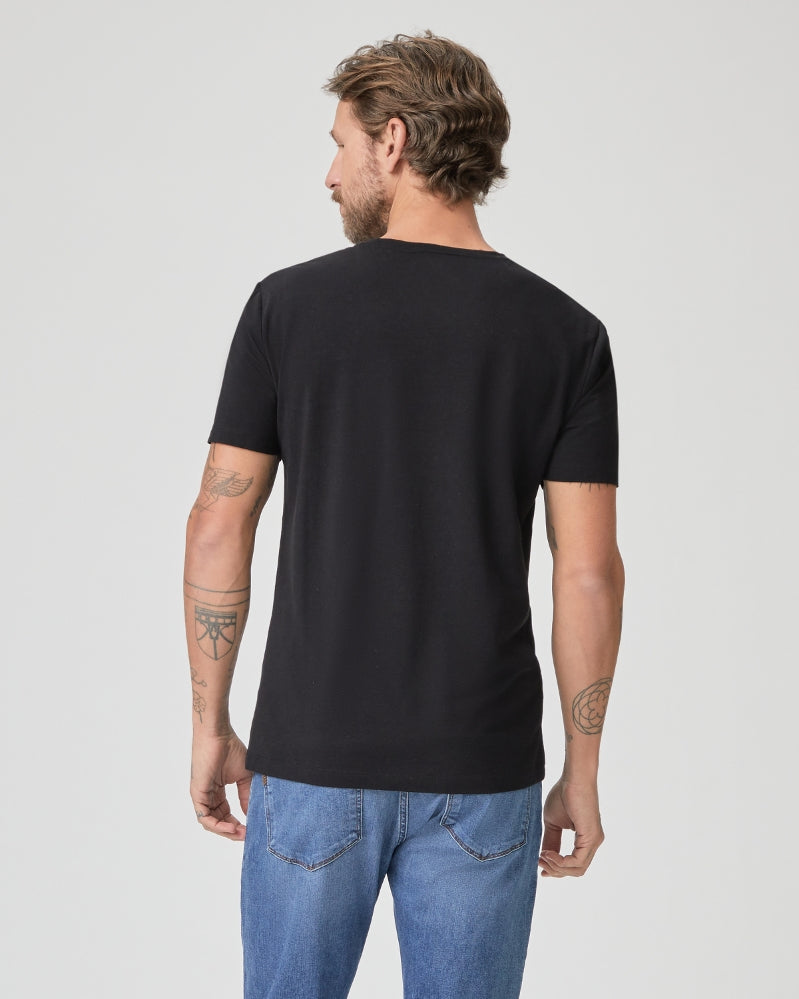 Cash Crew Neck Tee - Black