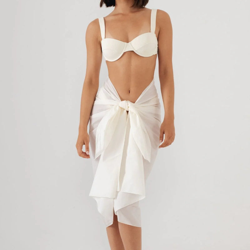 Midi Sarong - Cream