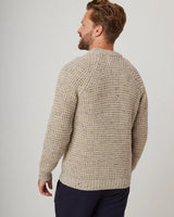 Waffle Crew Neck Jumper - Skiddaw