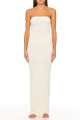 Tube Maxi Dress - Cream