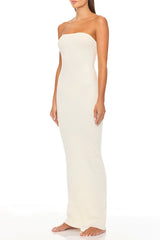 Tube Maxi Dress - Cream