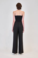 Cillian Straight Leg Pant - Black