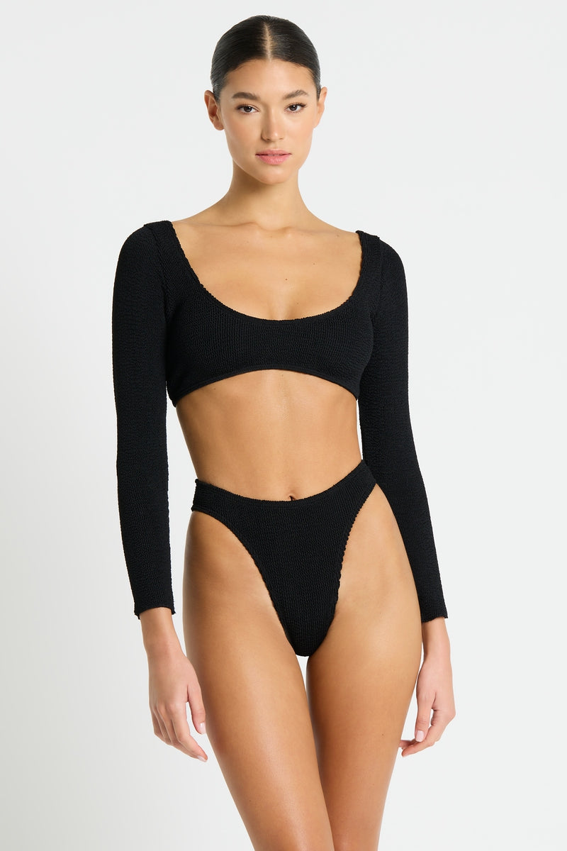 Sera Crop - Black