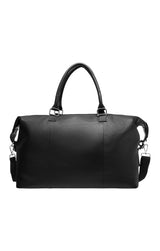 Blake Leather Weekend Bag - Black