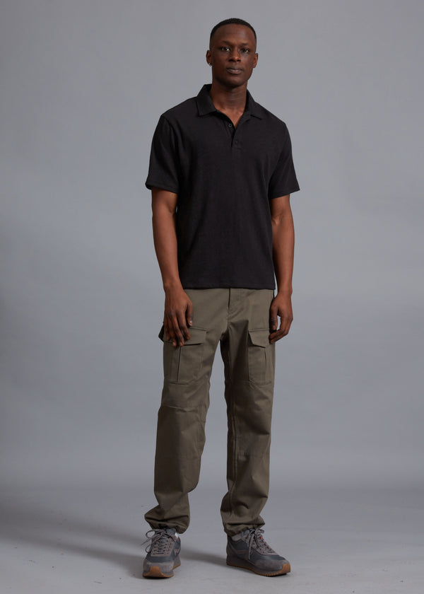 Classic Flame Polo - Black